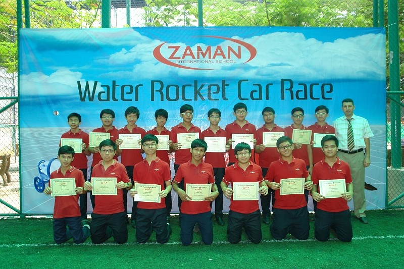 Water Rocket Car 2012 Certificates