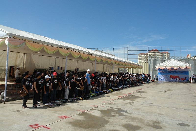 Water Rocket Car Race